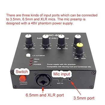 Amazon.co.jp: LAMELLIS MIC-60 3バンドイコライザー バランス